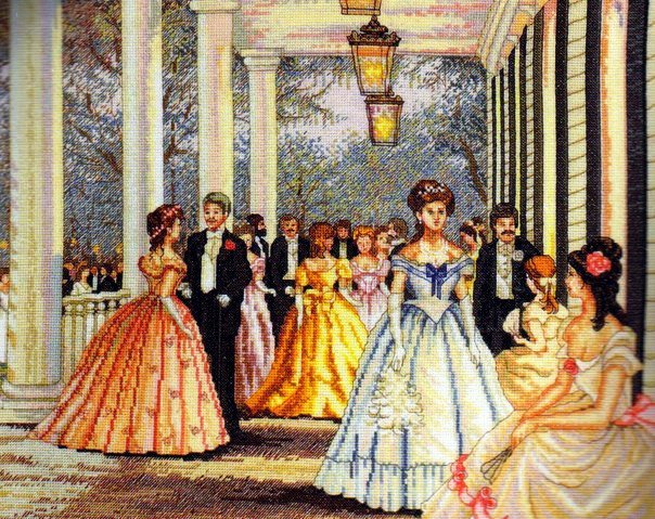 На балу - дамы - оригинал