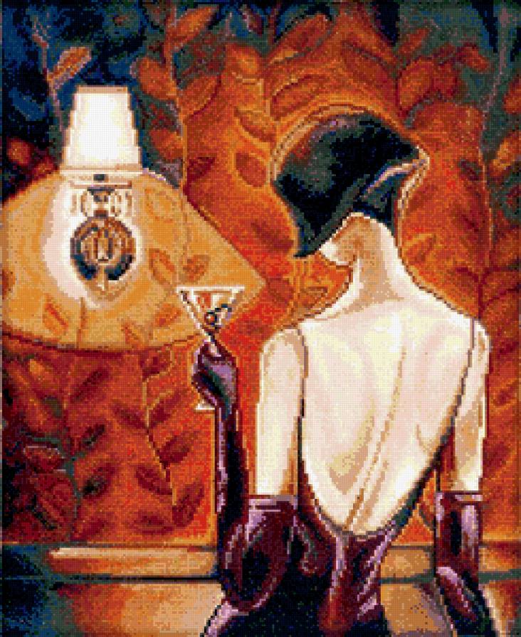 Эффектные женщины в роскошных местах - девушка - предпросмотр