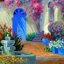 Схема вышивки «Розарий»