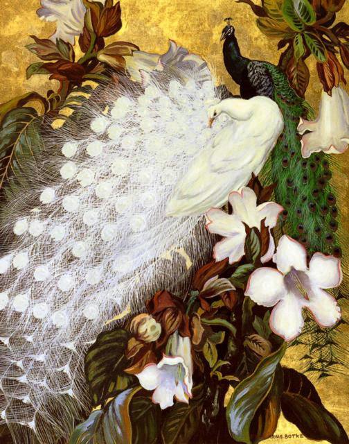 павлины - оригинал