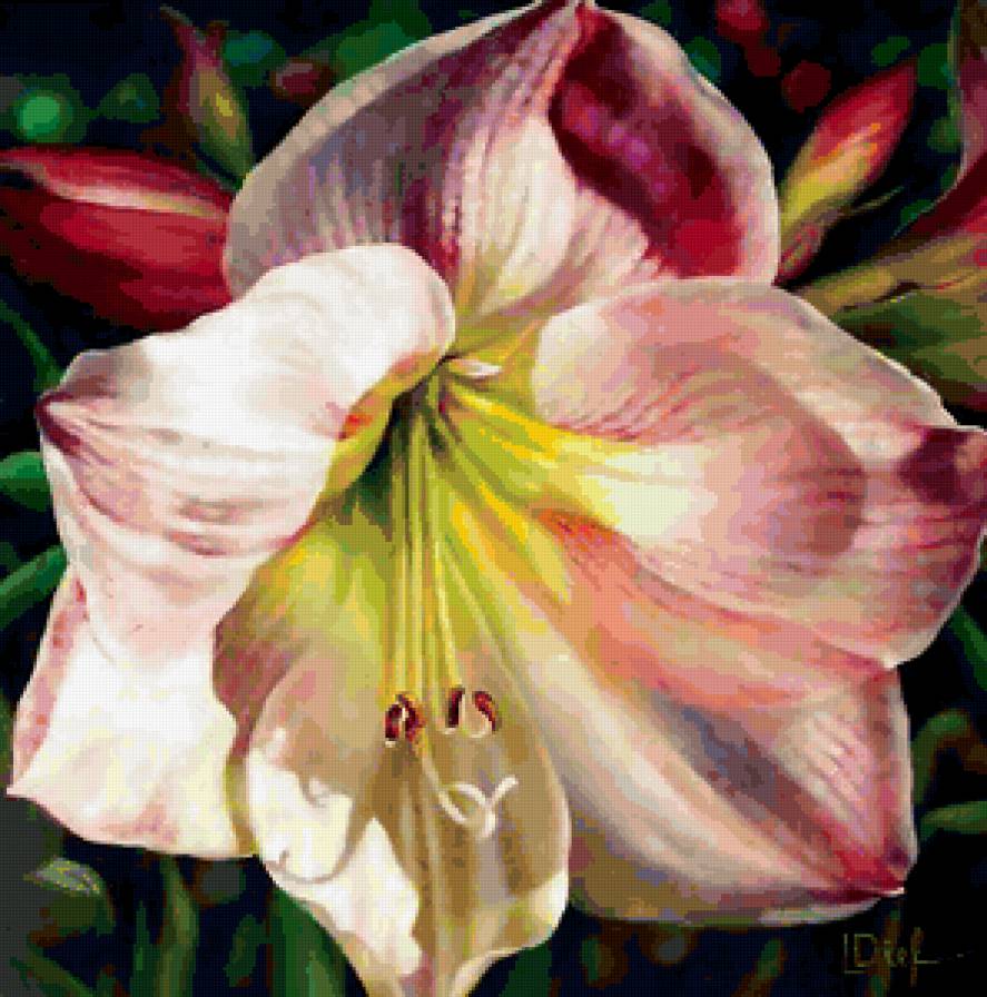 Серия "Букет" - лилии, цветы, букет - предпросмотр