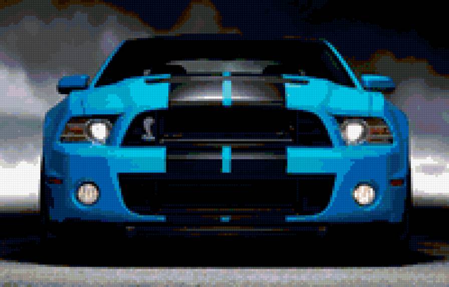 мустанг шелби - предпросмотр