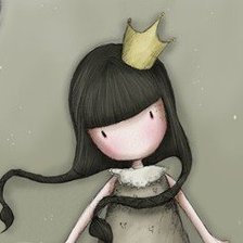 Схема вышивки «принцесса»