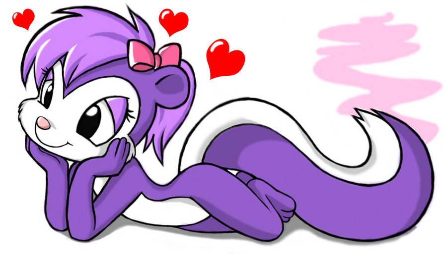 скунсик - мультик, любовь, детская, скунс, зверята, мультяшки, детям - оригинал