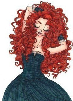 Рыжая - девушка - оригинал