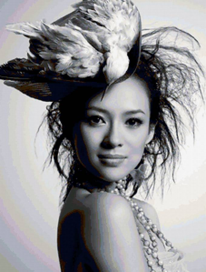 Девушка. - девушки, шляпа - предпросмотр