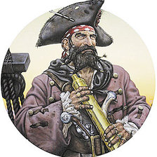 Оригинал схемы вышивки «Пират» (№292592)