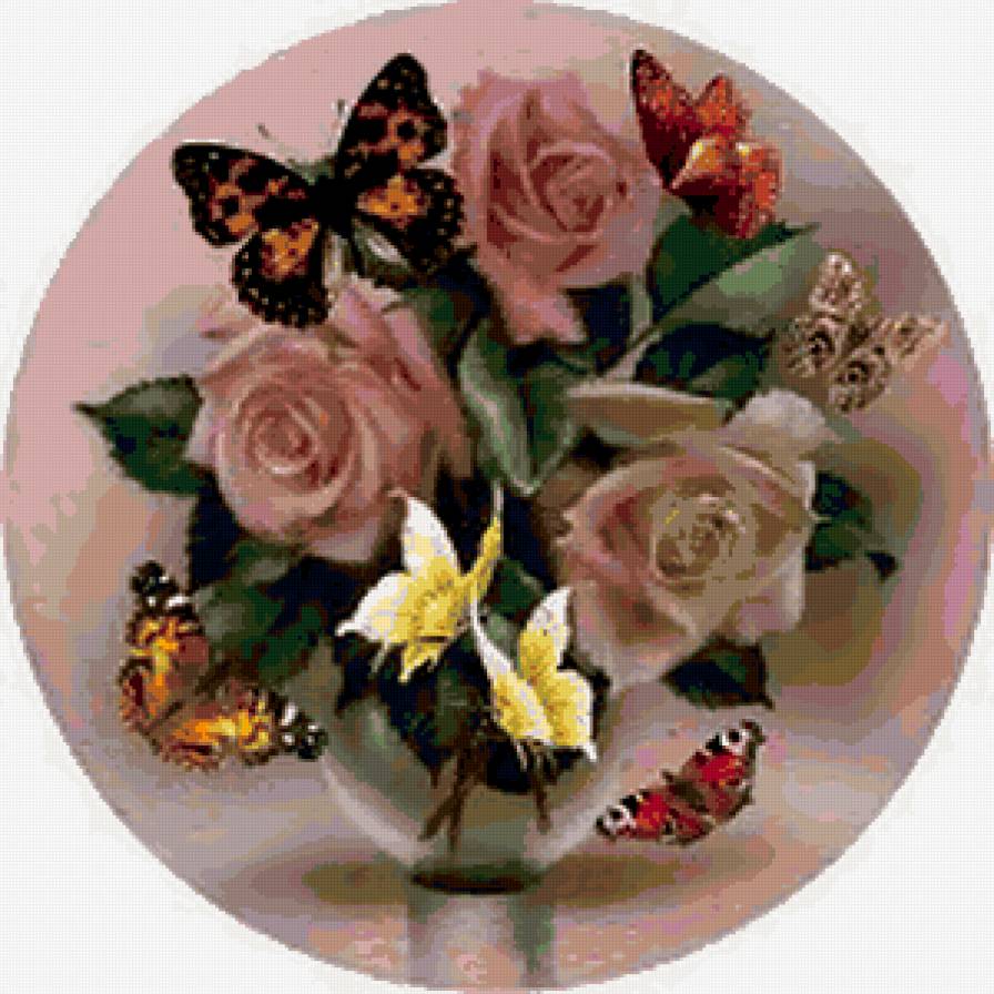 №292725 - розы, цветы, букеты - предпросмотр