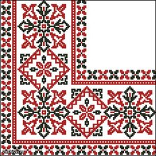 Оригинал схемы вышивки «салфетка» (№293227)