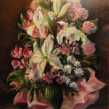 Схема вышивки «букет»