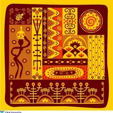 Схема вышивки «подушка" Египет"»