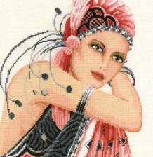 Схема вышивки «женский образ»