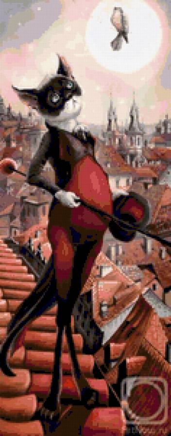 Коты художницы Н. Соколовой - коты, картины - предпросмотр