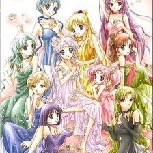 Оригинал схемы вышивки «Sailor Moon» (№293945)