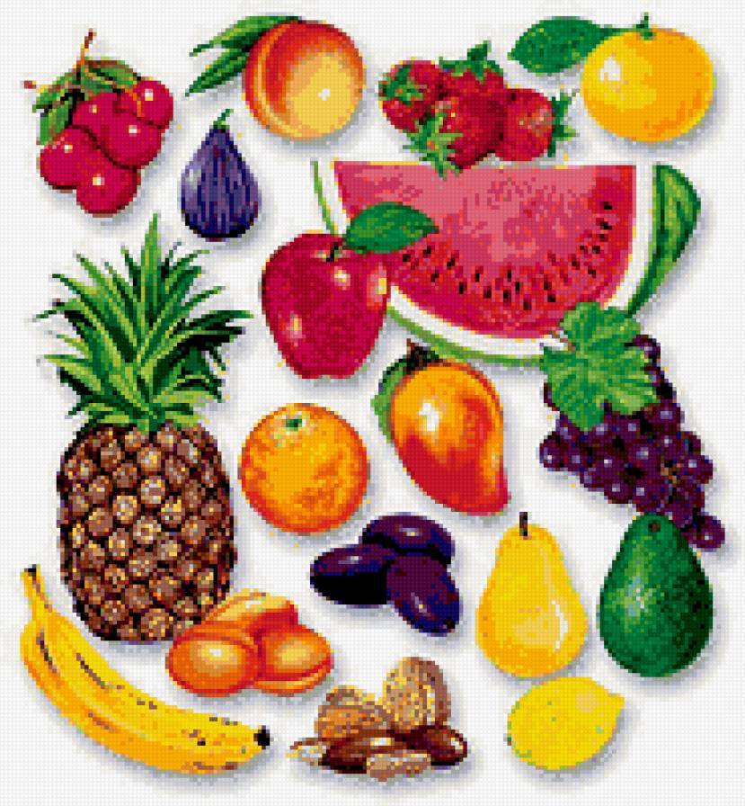 фрукты - фрукты, кухня - предпросмотр