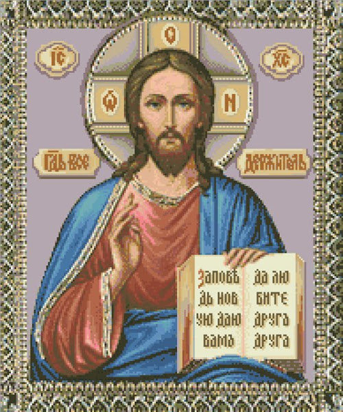 икона014 - ангелы, святые, икона - оригинал