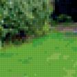 Предпросмотр схемы вышивки «столик в саду» (№294190)