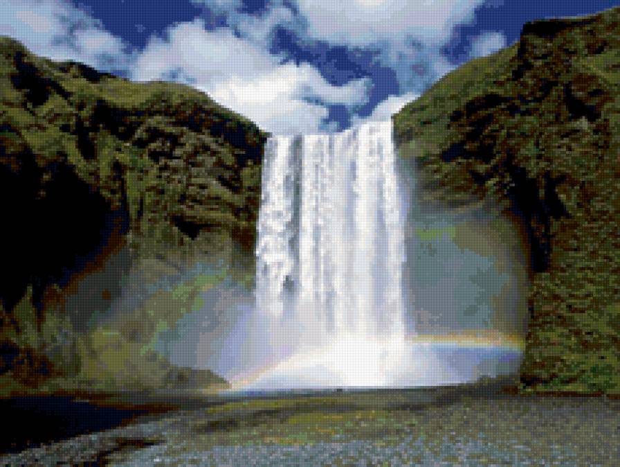 Водопады мира - исландия - предпросмотр