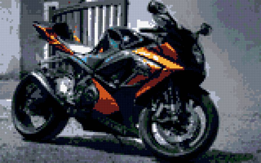 мотоцикл - моотцикл, техника - предпросмотр