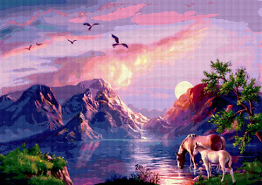 №294866 - лошади, море - предпросмотр