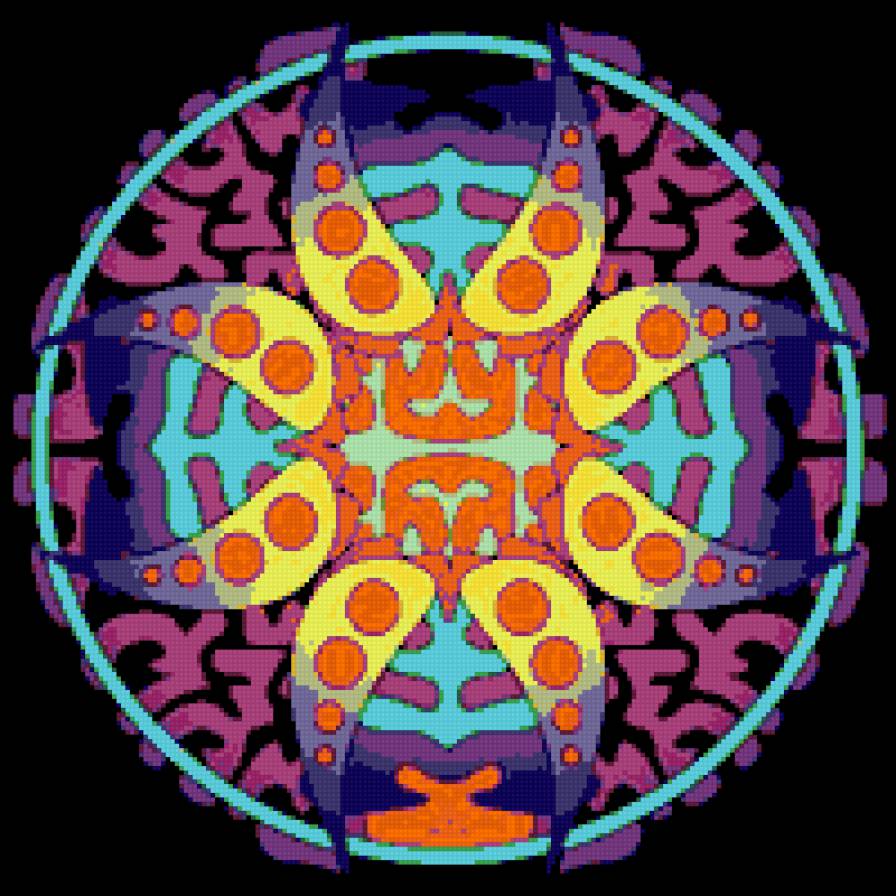 Серия: Яркая подушка. Психо Наволочка. - подушка, пси, псило - предпросмотр