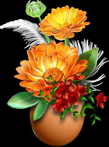 букет цветов - оригинал