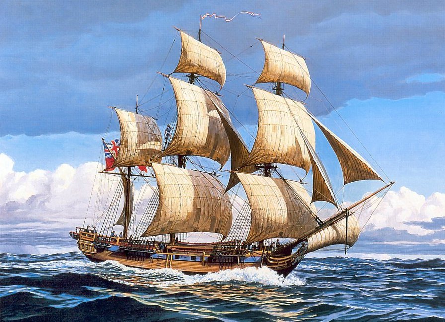 парусник - оригинал