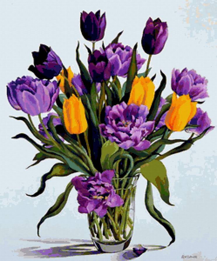 тюльпаны - предпросмотр