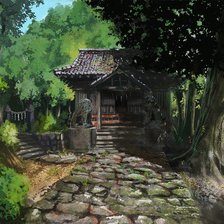 Схема вышивки «храм»