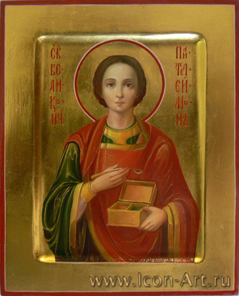 Святой Пантелеймон - святые, целитель - оригинал