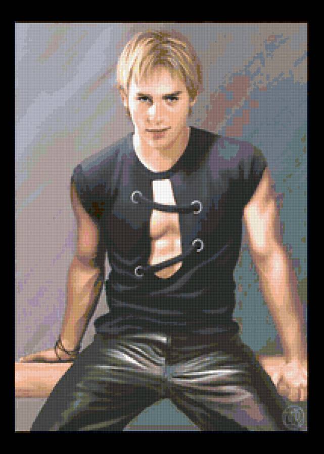 блондин - мужчина, блондин - предпросмотр