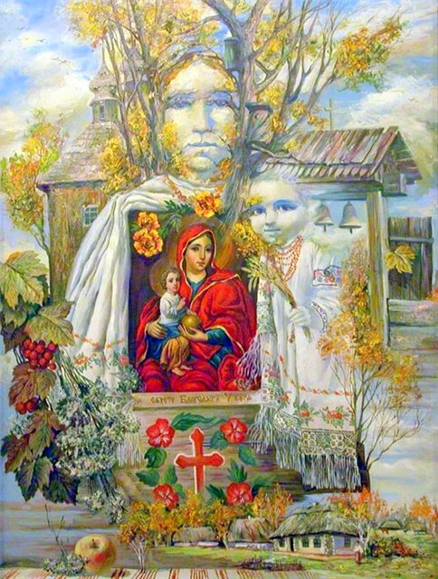 Божья матерь - икона - оригинал