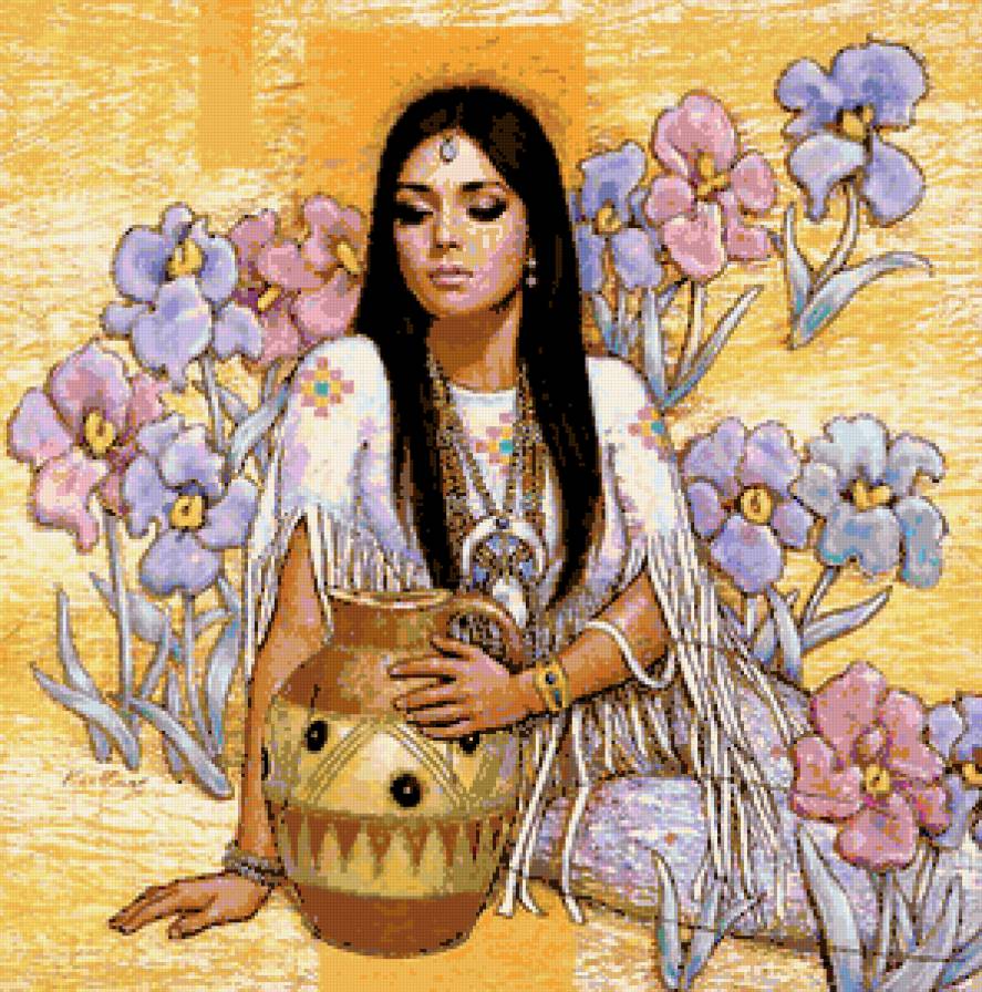 девушка скувшином - предпросмотр