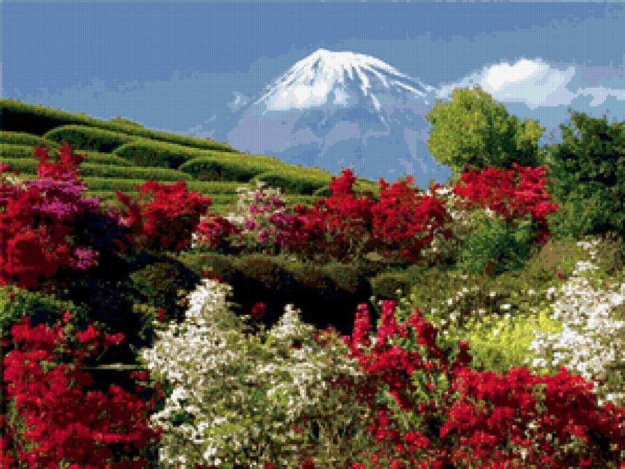 красота гор - картина - предпросмотр