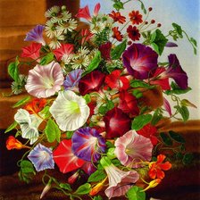 Схема вышивки «букет цветов»