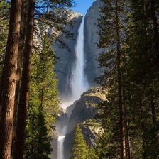 Схема вышивки «водопад 2»