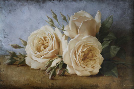 цветы от художника Игоря Левашова - природа, цветы - оригинал