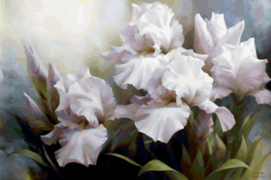 цветы от художника Игоря Левашова - природа, цветы - предпросмотр