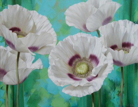 цветы от художника Игоря Левашова - цветы, природа - оригинал