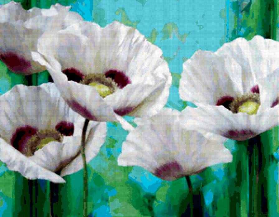 цветы от художника Игоря Левашова - цветы, природа - предпросмотр