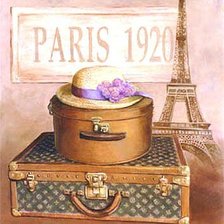 Схема вышивки «Paris 1920»