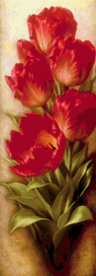 цветы от художника Игоря Левашова - природа, цветы - предпросмотр