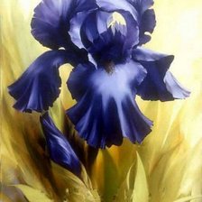 Схема вышивки «цветы от художника Игоря Левашова»