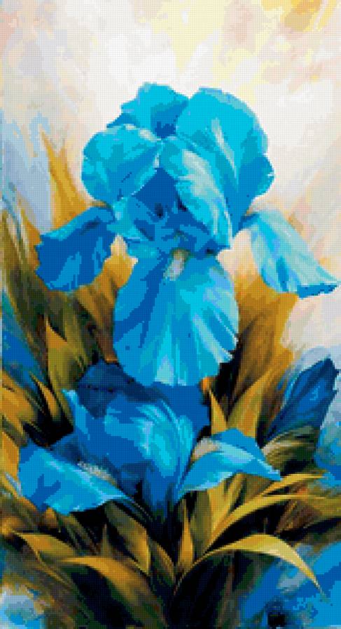 цветы от художника Игоря Левашова - природа, цветы - предпросмотр