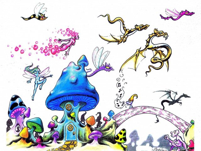 сказочный городок - городок, сказка - оригинал