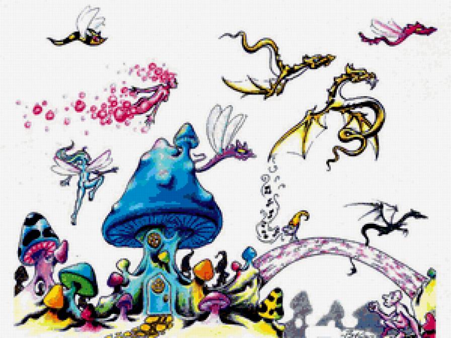 сказочный городок - городок, сказка - предпросмотр