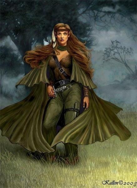 Женщина-воин - оригинал