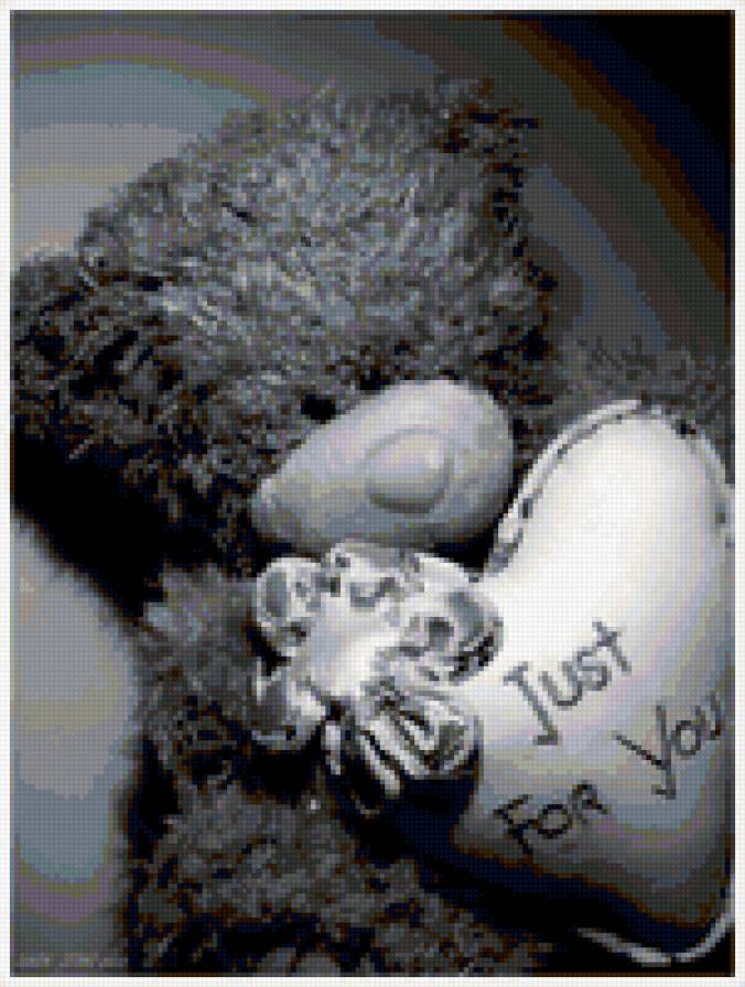 Мишка тедди с сердечком - мишки, мишка тедди, медведь - предпросмотр