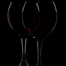 Схема вышивки «бокалы»