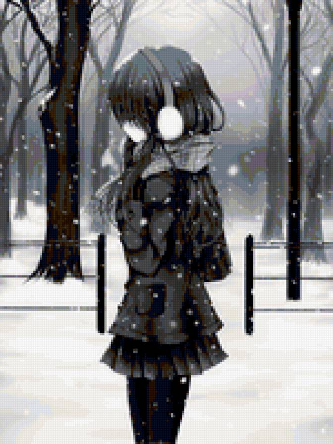 зима - няшки, аниме - предпросмотр